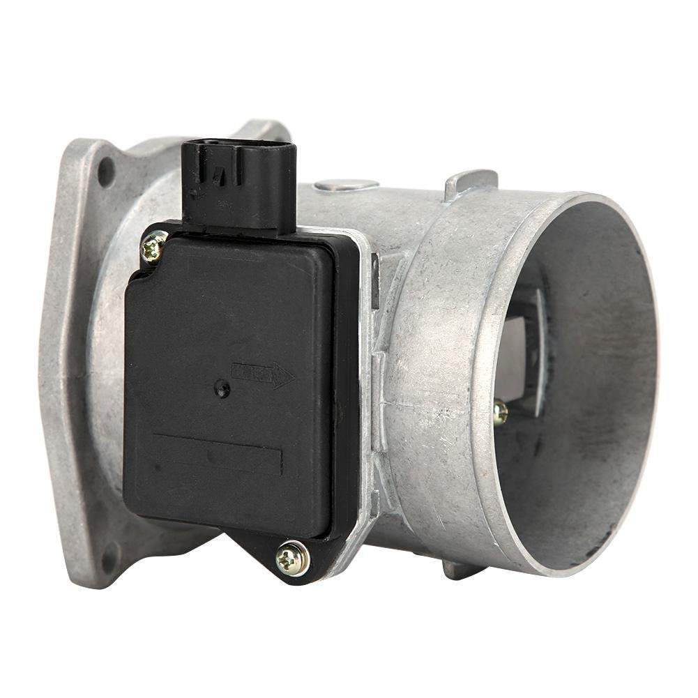 KIMISS Air Flow Sensor, Aluminum Alloy Mass Air Flow Sensor Meter MAF 22250-75010