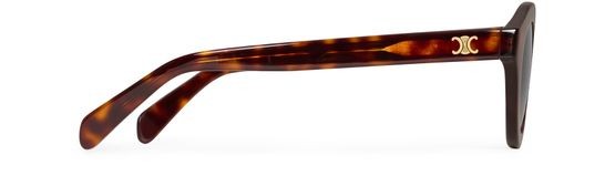 CELINE Triomphe mini 01 sunglasses in acetate - Image 4