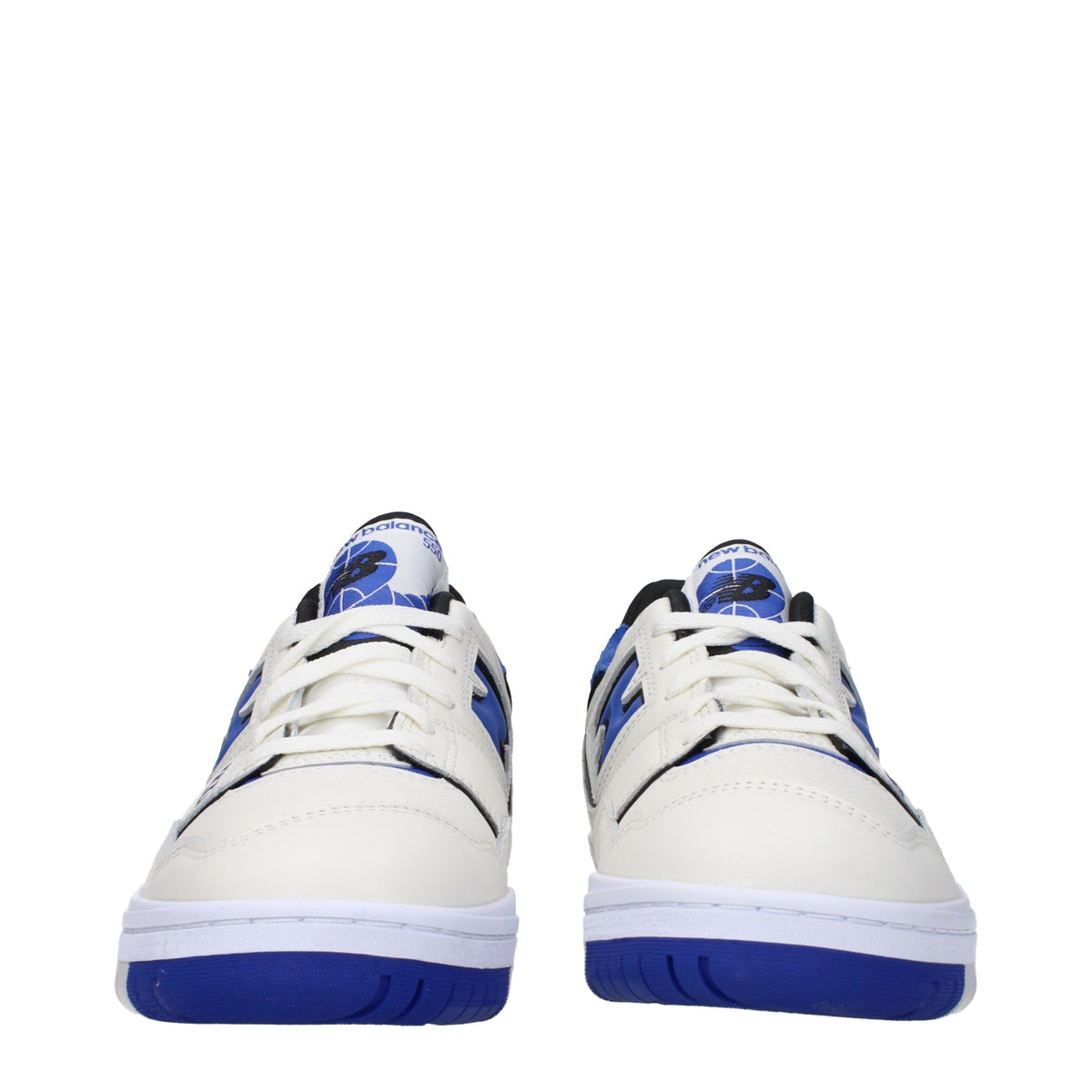 Designer Brand ニューバランススニーカー550メンスキンホワイト/ブルー - Image 4