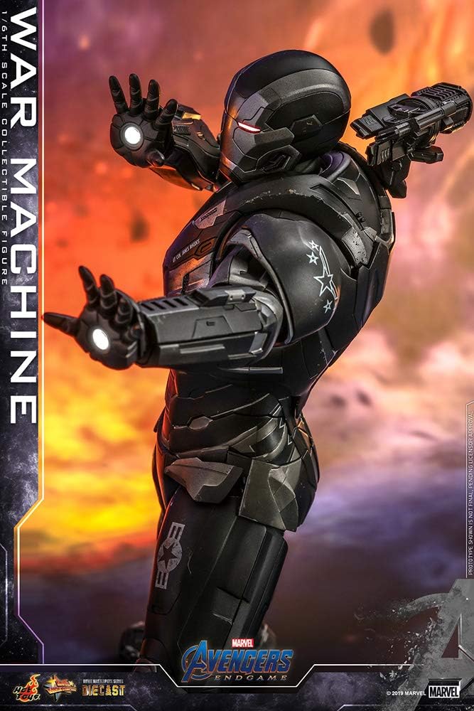 Movie Masterpiece DIECAST Avengers End Game 1/6 Scale Figure Warmachine