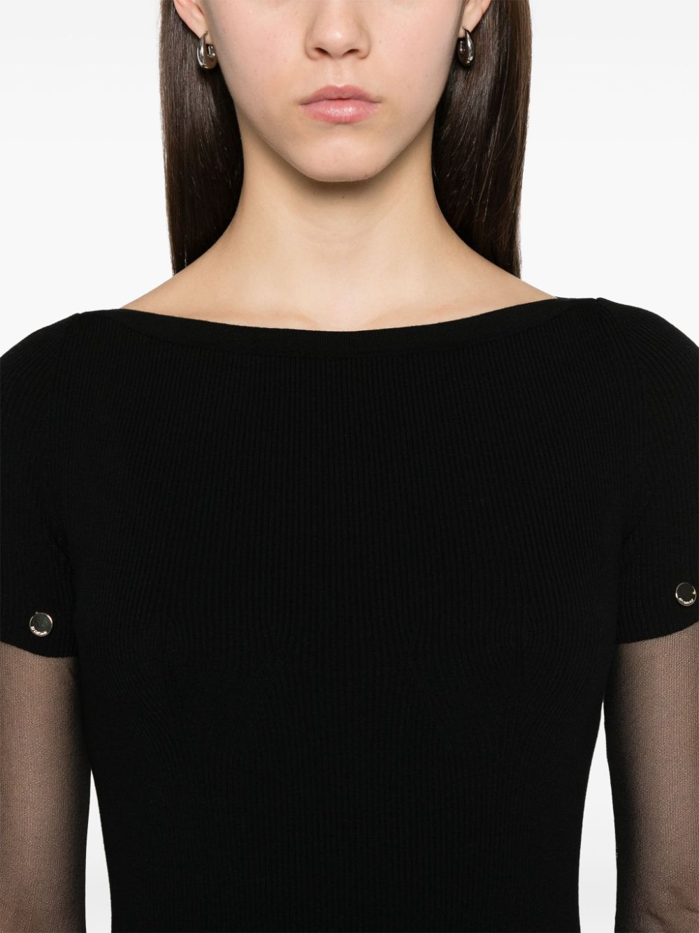 Sportmax SportMaxはプリニットロングドレス - Image 4