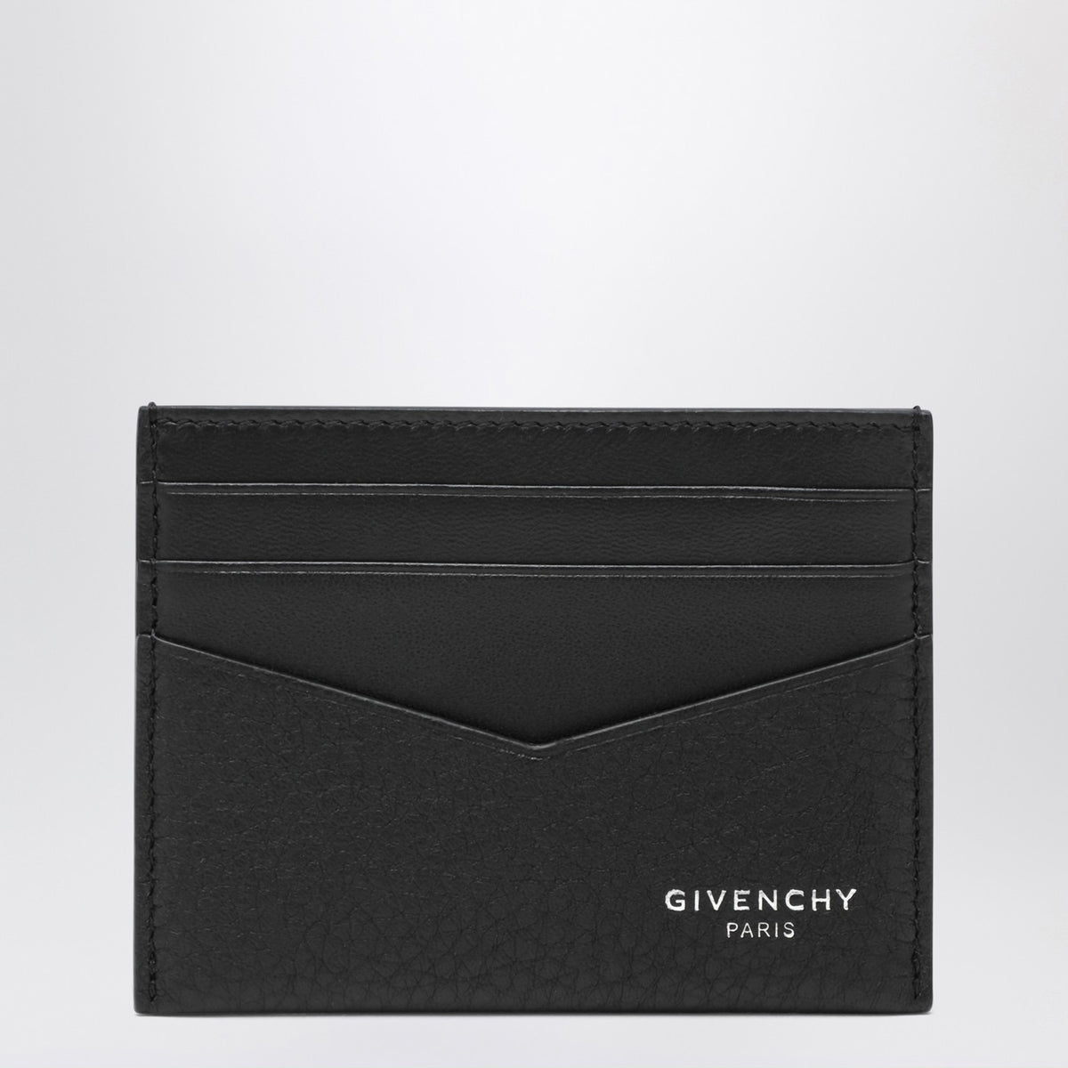 Givenchy ジバンシィ ブラック スムース レザー カード ホルダー - Image 4
