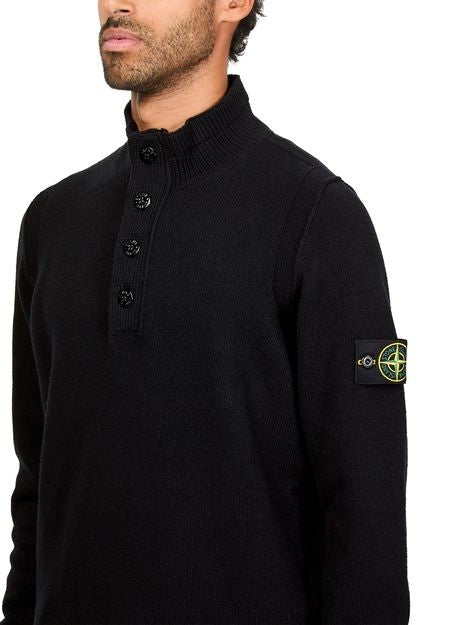 STONE ISLAND Logo patch sweater - Image 4