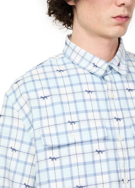 MAISON KITSUNE Double pocket skate shirt - Image 4