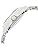 Seiko Watch AQQS003 Alba Quartz Wrist Watch Rumi Hour and Minute Hand, Women’s Sports, Silver, Dial color - white, watch