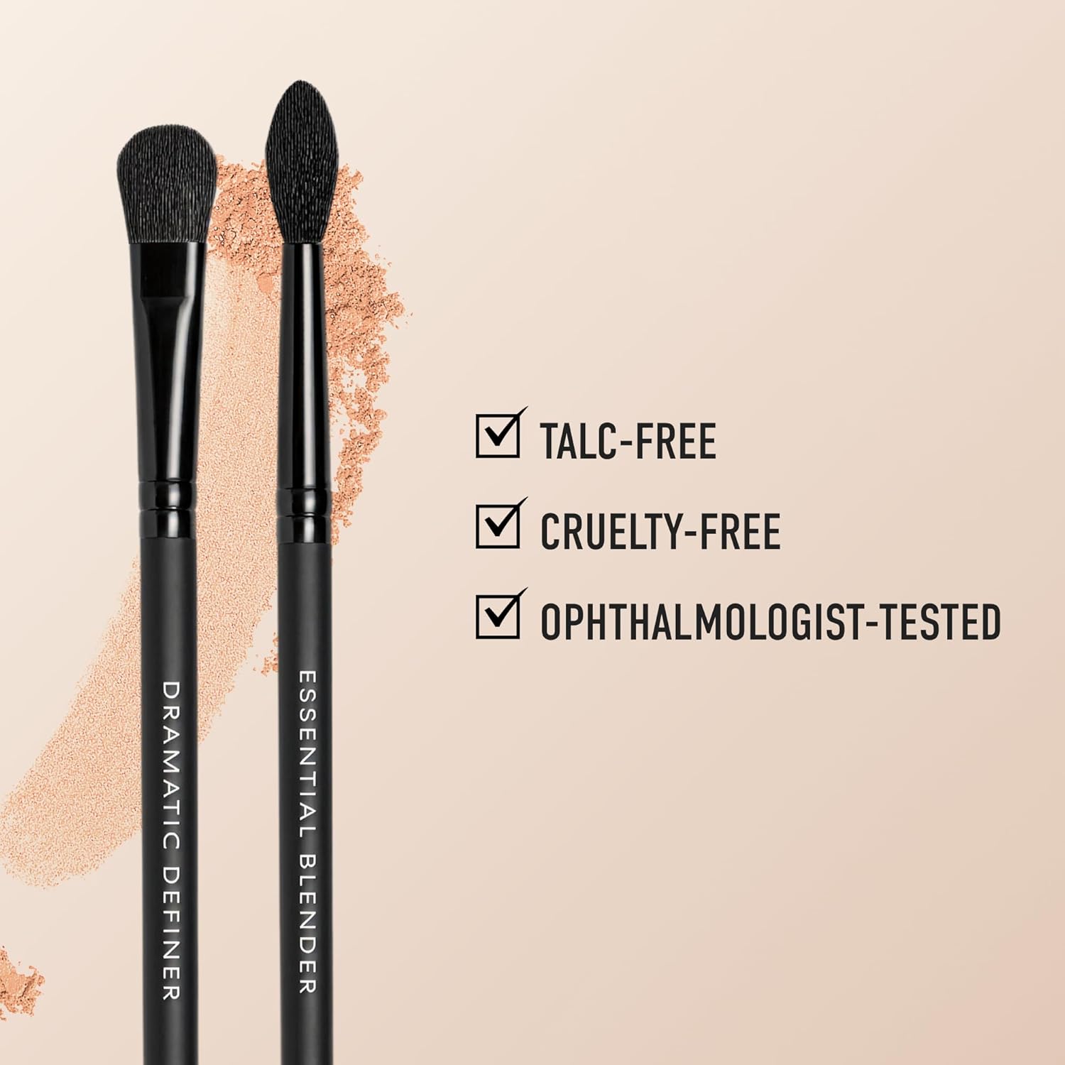 bareMinerals Sombra de ojos mineral suelta única, polvo mineral cremoso, transparente para construir a cobertura completa, color de ojos que se mantiene real, sin talco, libre de crueldad, seguro para