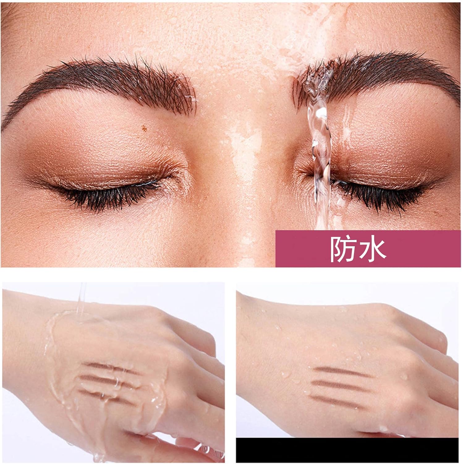 Eyebrow Setting Gel Eyebrow Gel Clear Eyebrow Coat Eyebrow Styling Liquid Eyebrow Mascara 3D Transparent Long Lasting Waterproof Natural Eyebrow Makeup