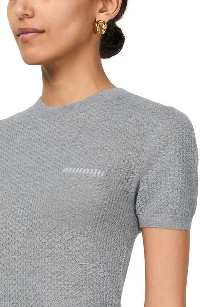 MIU MIU Round-neck sweater - Image 4