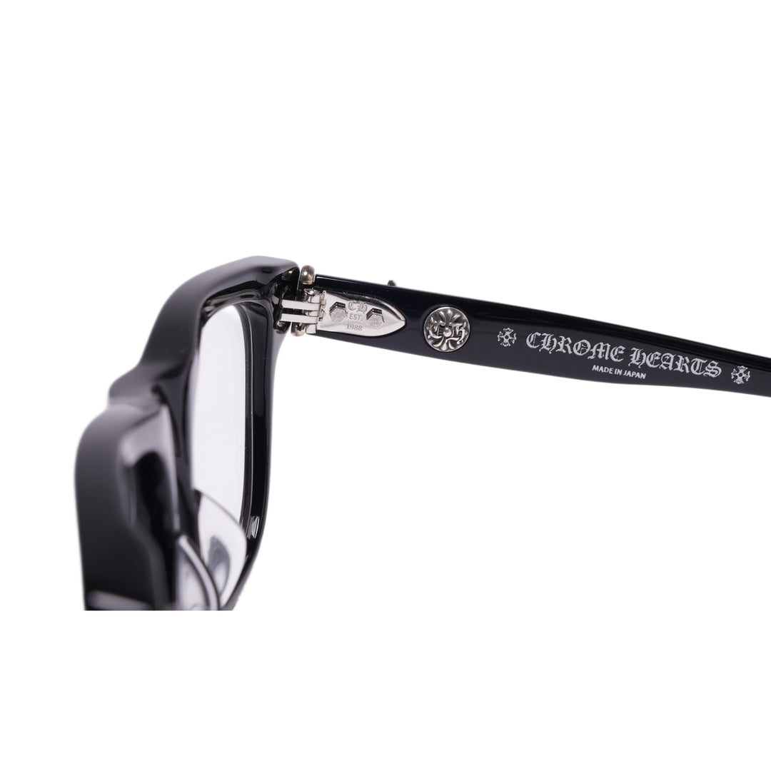 CHROME HEARTS 'BLACK' SLID’N GLASSES
