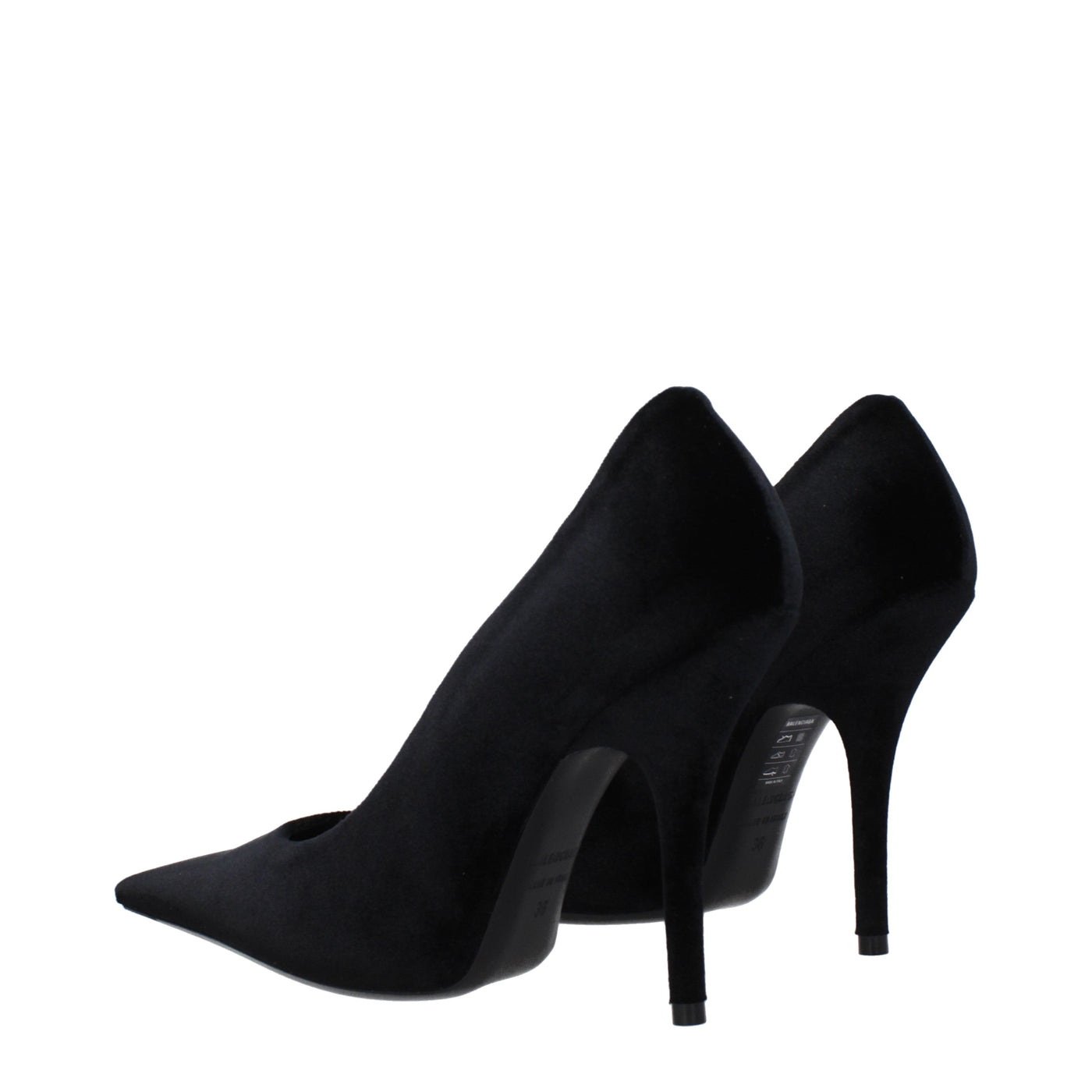 BalenciagaDécolletéNifeWomen Velvet Black - Image 4