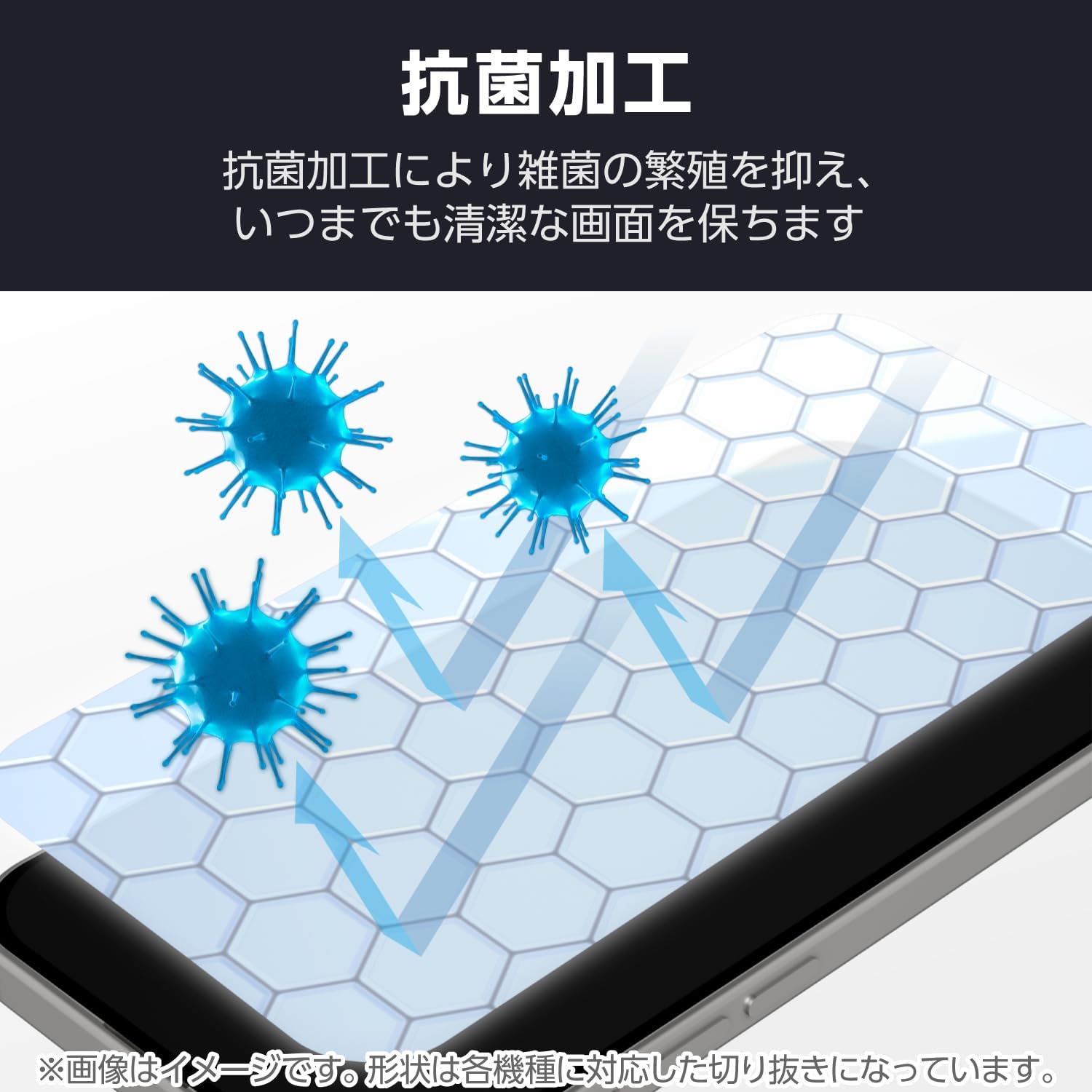 Elecom PM-S244FLLFG Aquos Sense9 Camera Film Lens Protection, Glare, Gloss, Anti-Fingerprint, Hard Coat Treatment, Airless Fingerprints