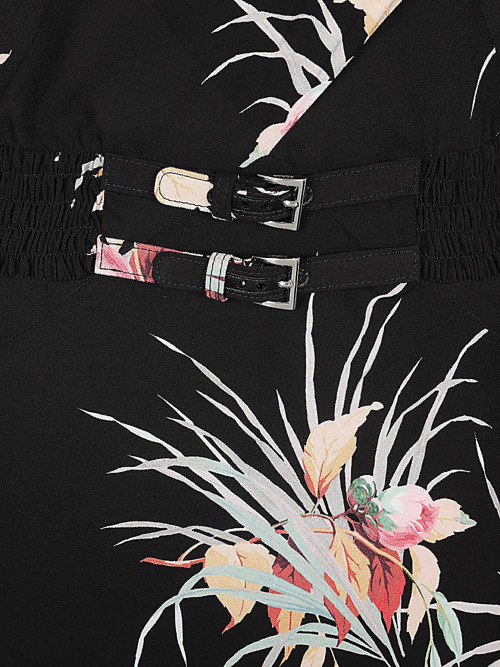 Prada プラダオーキッドプリントミディドレス - Image 4