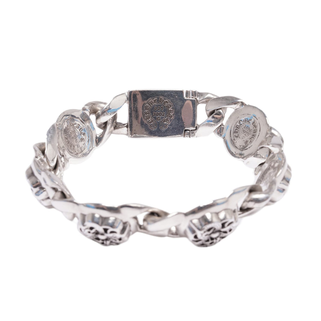 CHROME HEARTS 'CELTIC' 6 LINK CUBAN BRACELET