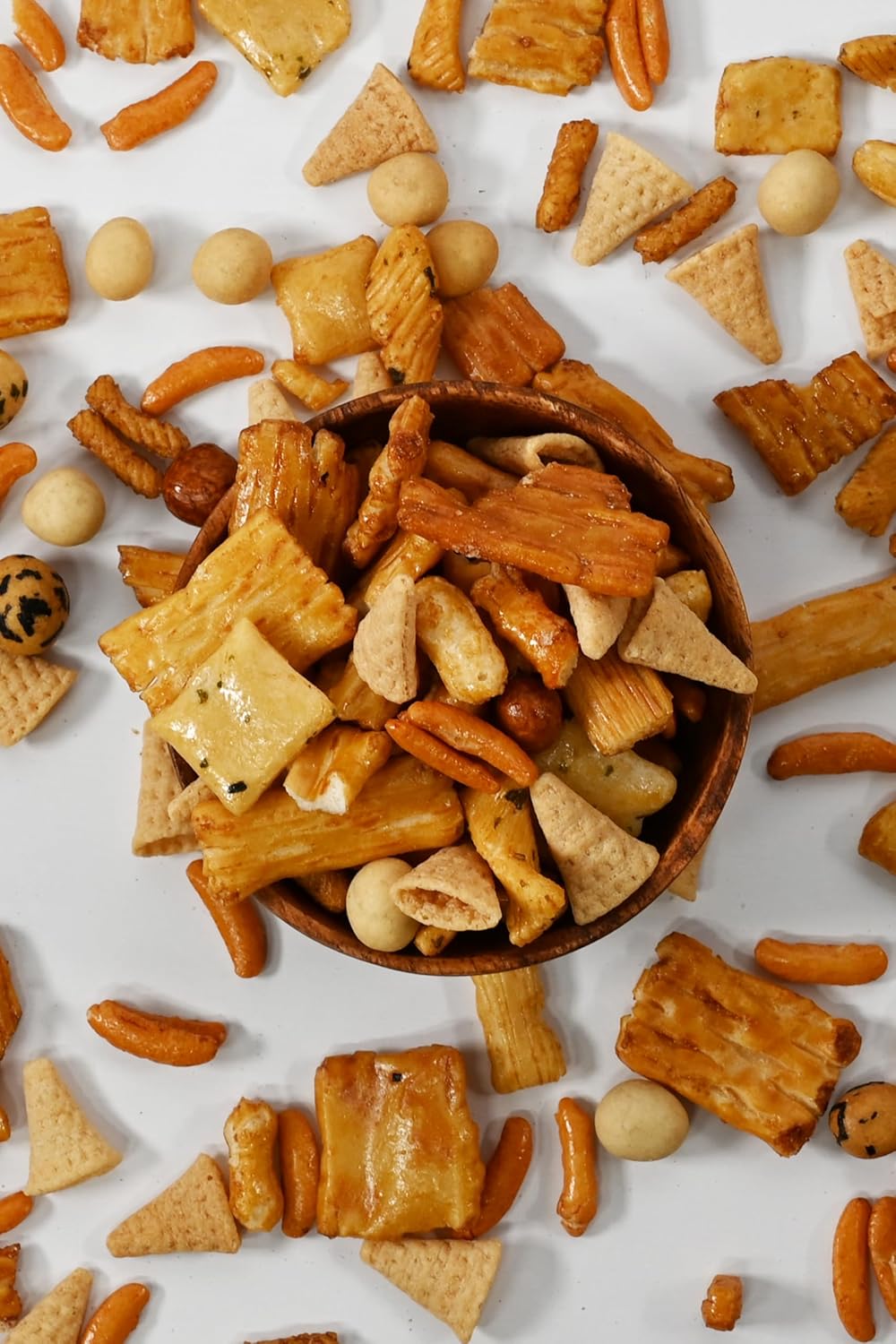 Imperfect Large Capacity [Broken Persimmon Pea・Rice Cracker Mix] Discounted Bean Snacks (Persimmon Seeds/Rice Crackers) Also for Drinking Snacks Sennari Shokai [Tsumami-gura] Broken Favorite Mix 3.7
