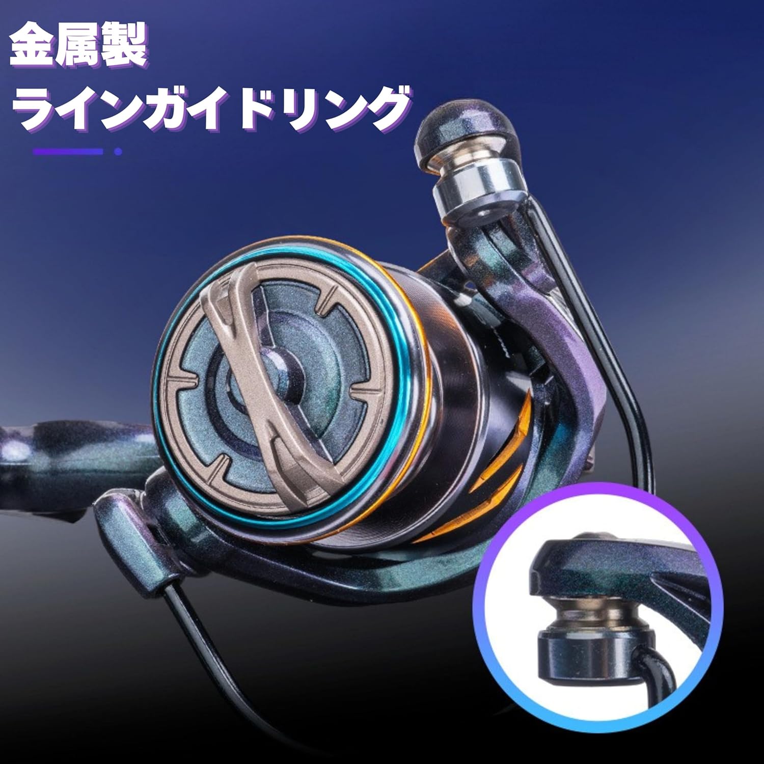 スピニングリール 2000番 3000番 4000番 5000番 6000番 7000番 遠投 釣りリール フィッシング リール 釣り ギア比5.2:1 最大ドラグ力16KG 釣り具 [並行輸入品]