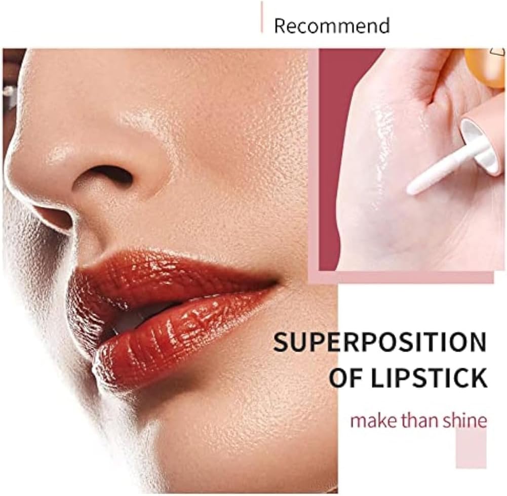 Gege bear Lip Plumper Lip Plumper Lip Gloss TikTok and Ins Double Lip Plumper 5.5ml - DR011