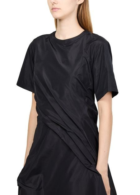 LOEWE Twisted dress in silk blend taffeta - Image 4