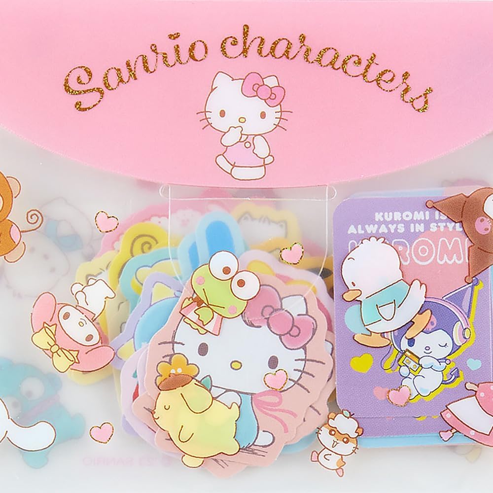 Sanrio 401650 Sanrio Characters Sticker & Case Set