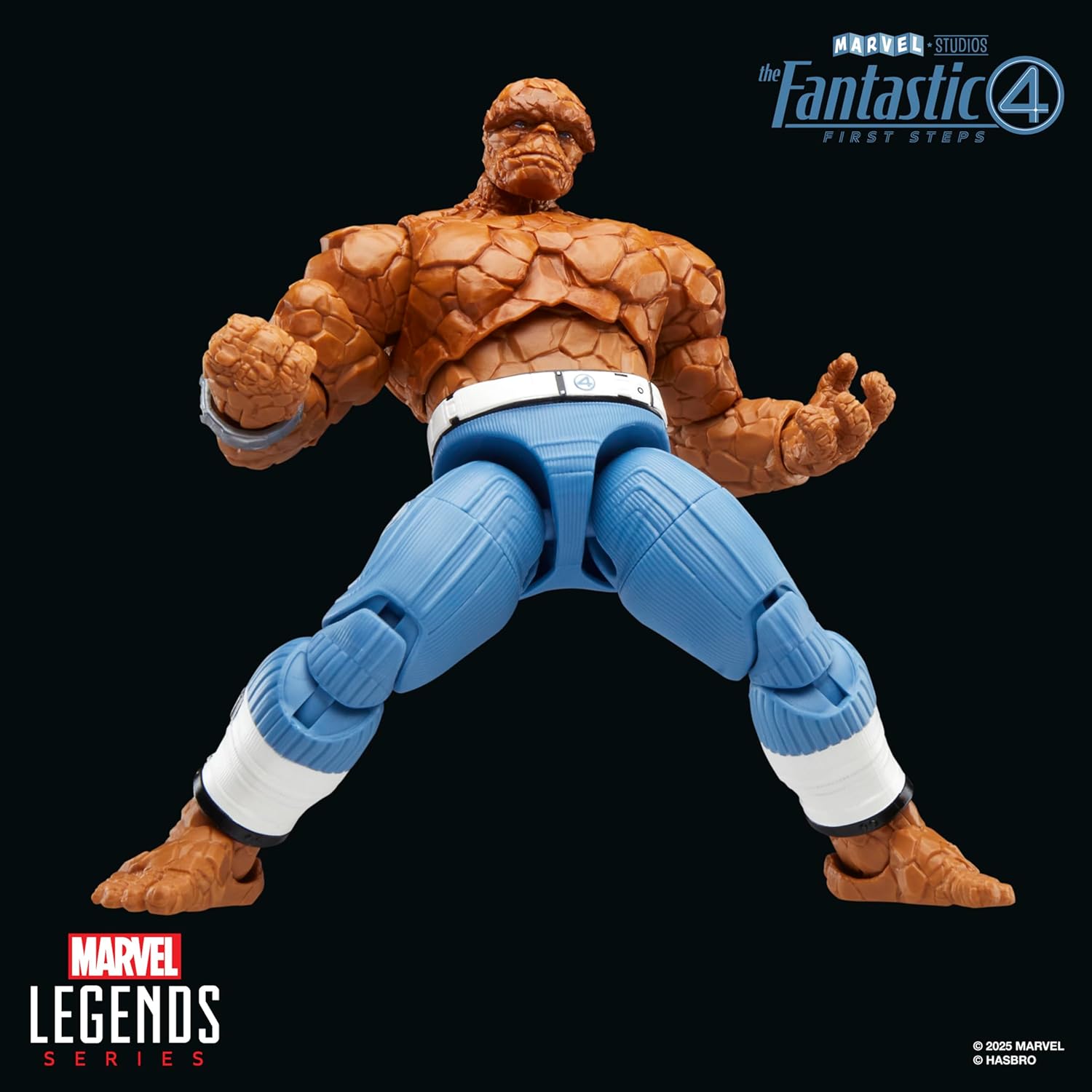 Hasbro Marvel Legends Series Marvel The Thing Fantastic 4: First Steps Ben Grim Movie Collection 6" Action Figure Toy G0802 Authentic