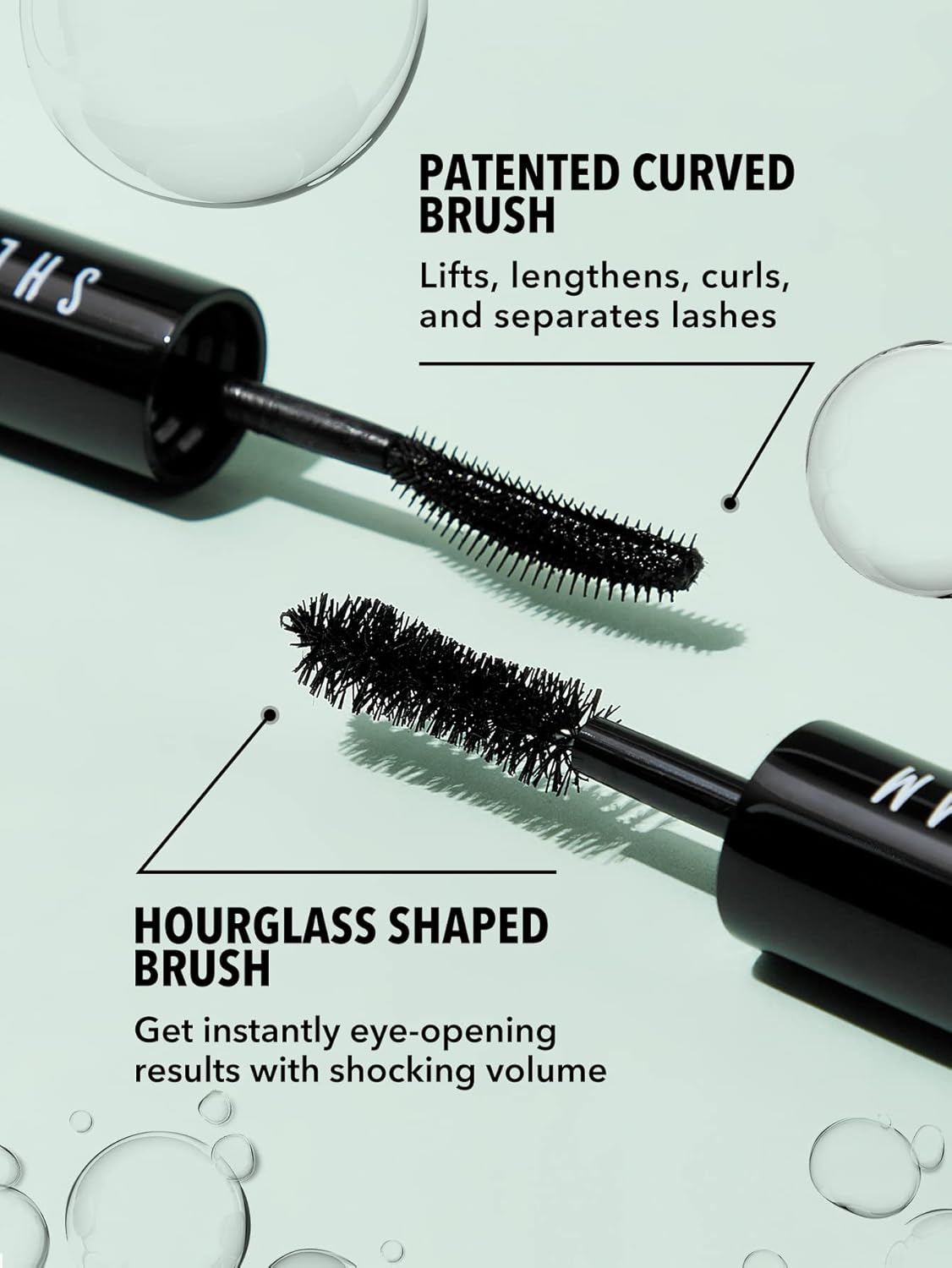SHEGLAM All-in-One Volume & Long Mascara 2 in 1 Waterproof Dual End Brush