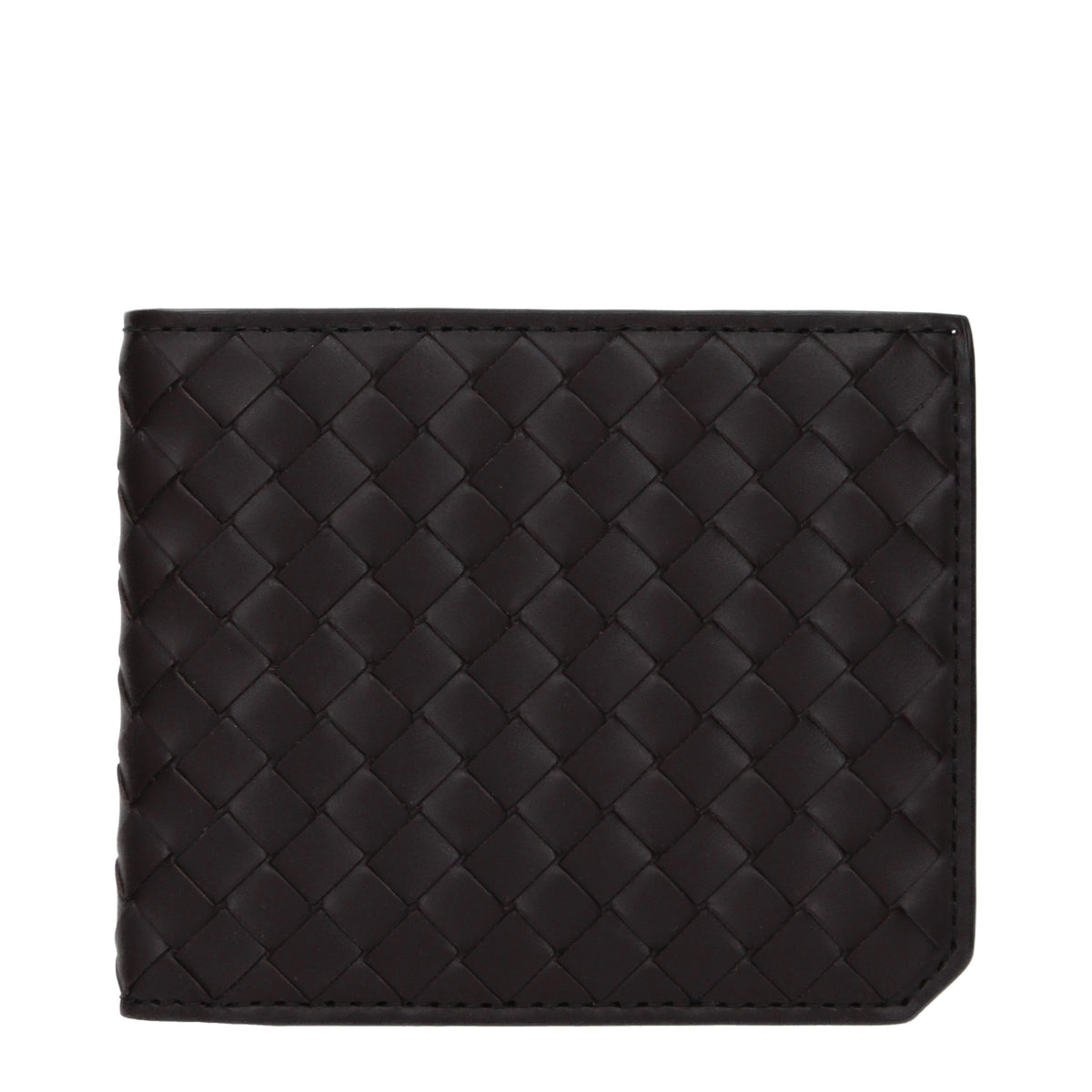Bottega Bottega Veneta Wallets Men Leather Brown/Darkチョコレート - Image 4