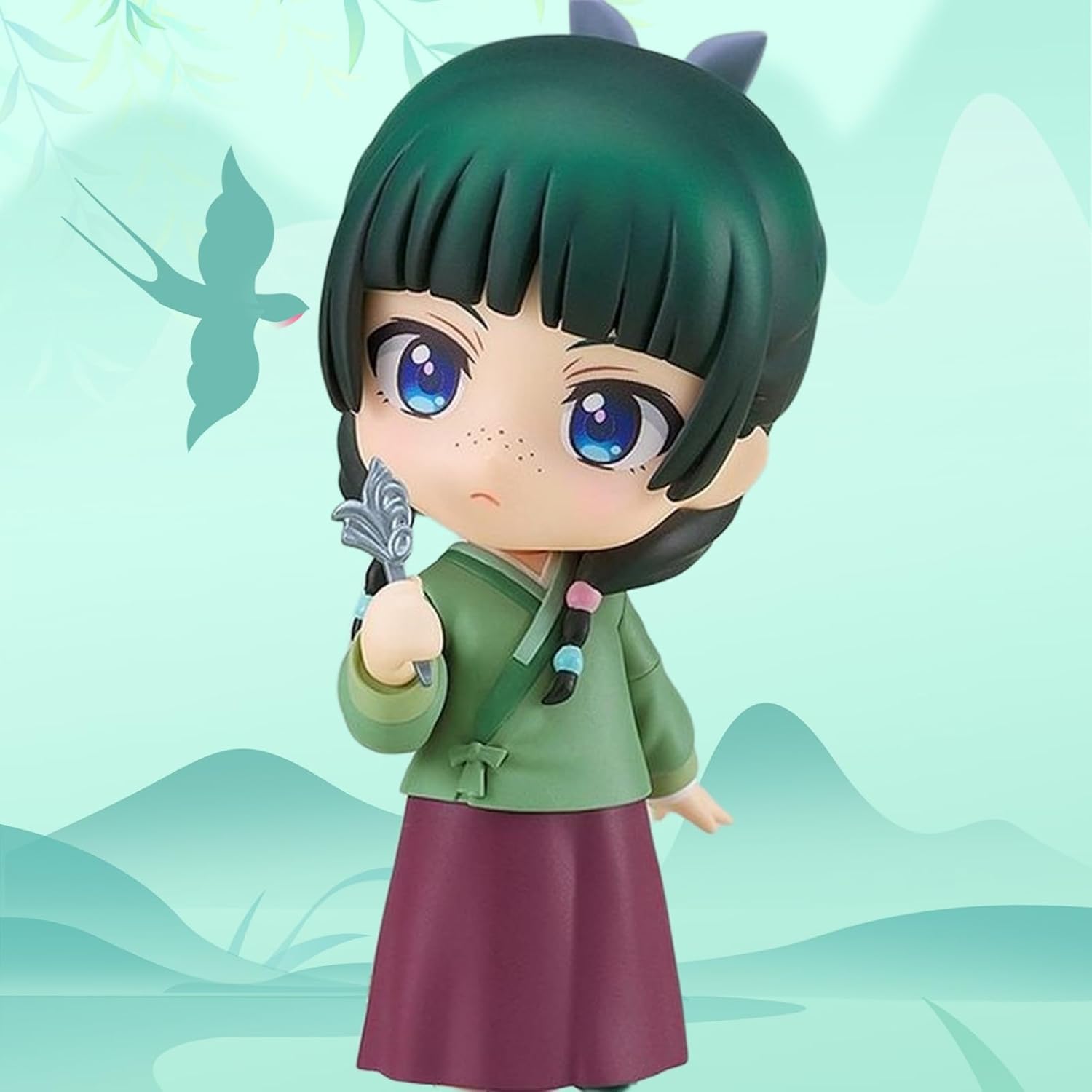 HESHI Single Pharmaceutical Cat Mao Minifigure, Clay Doll, Anime, Surround, Change Your Face, Includes 3 Expressions, DIY Ornament, Figurine, Craft, Unofficial Collection, Birthday Gift, Holiday Gift