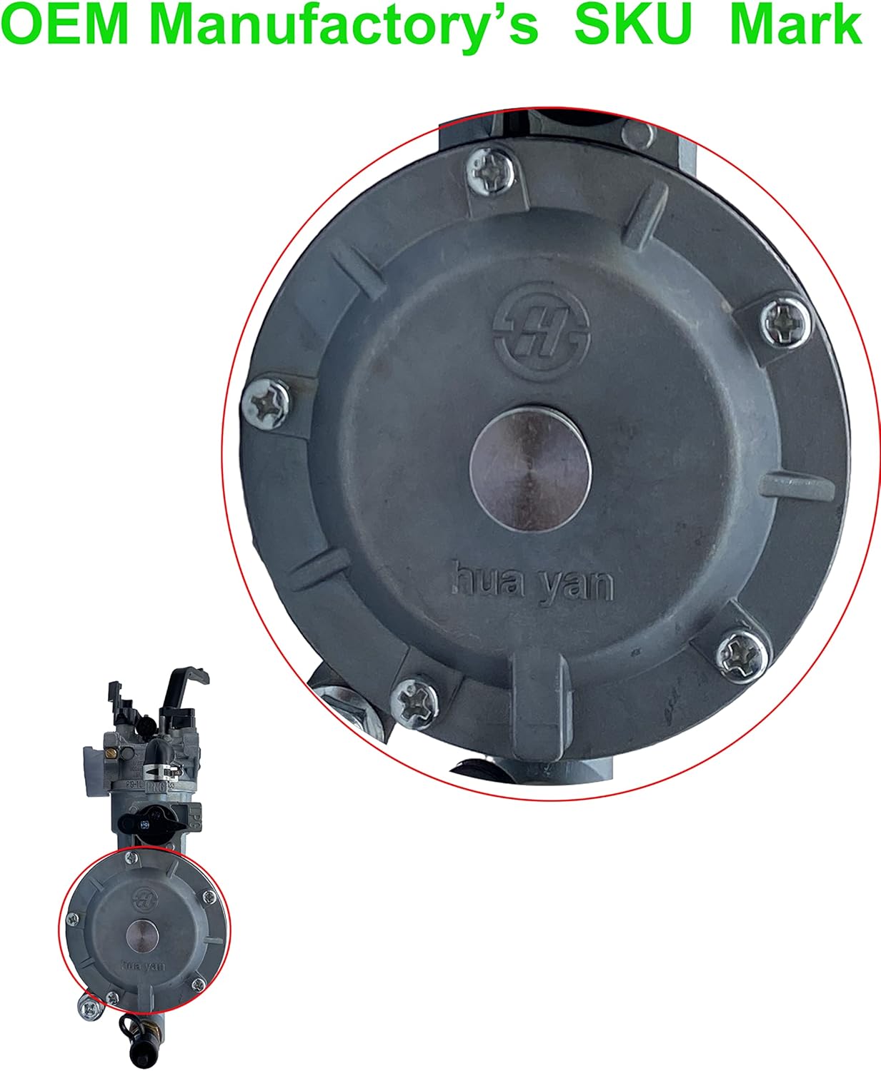 YAMAKATO 発電機 キャブレター ホンダ クローン ジェネラック プレデター チャンピオン GX160 GX200 163cc 196cc 212cc 224cc 天然ガスまたはガソリンで稼働