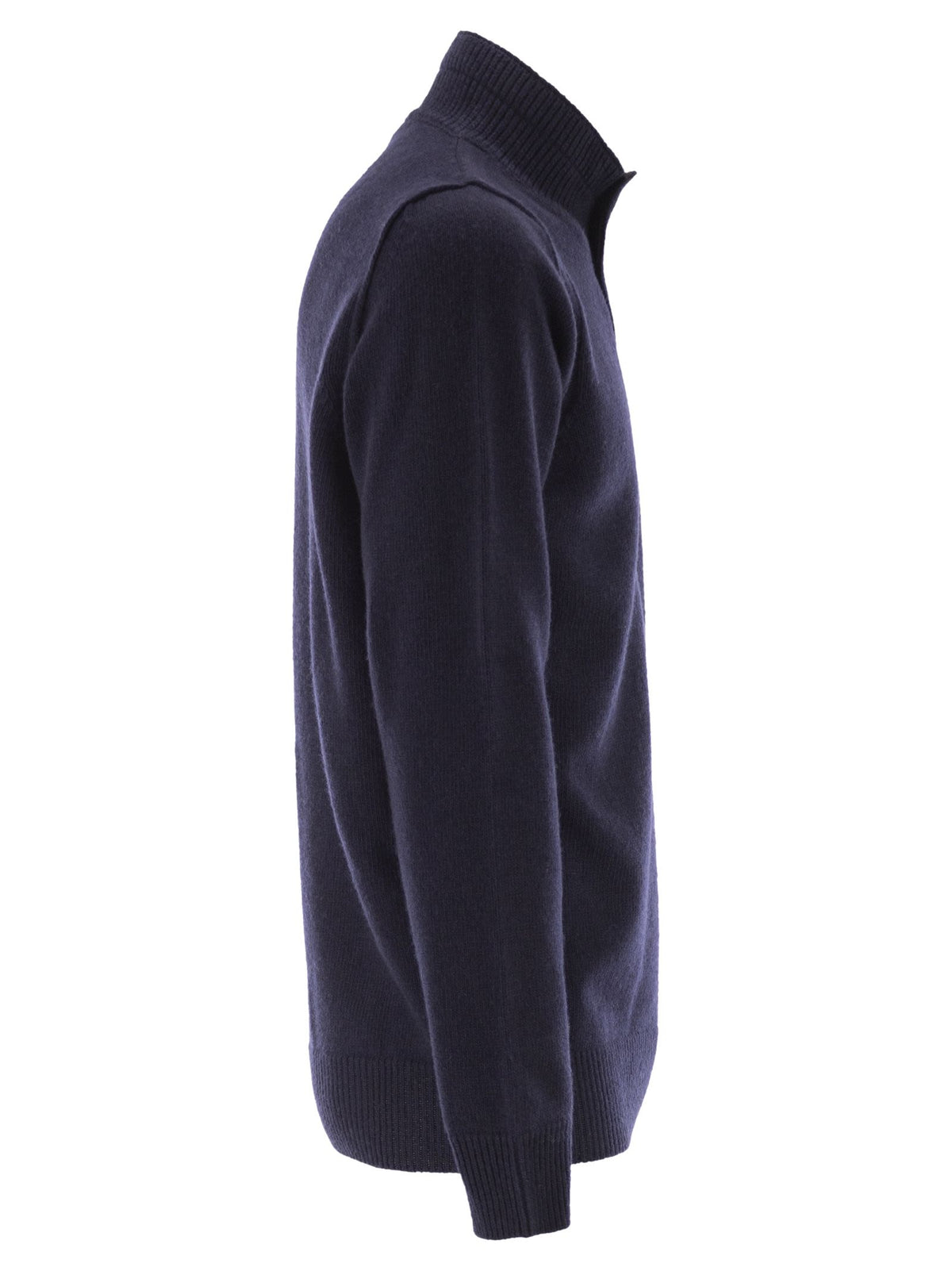 Stone Stone Island Jumper With Short Zip And Felt Details - Image 4
