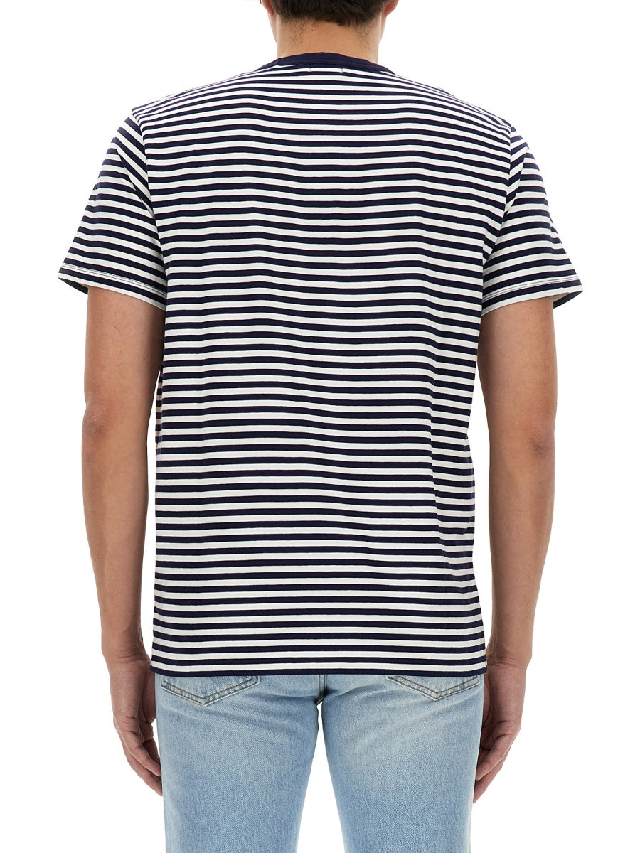 Woolrich Woolrich Striped T Shirt - Image 4