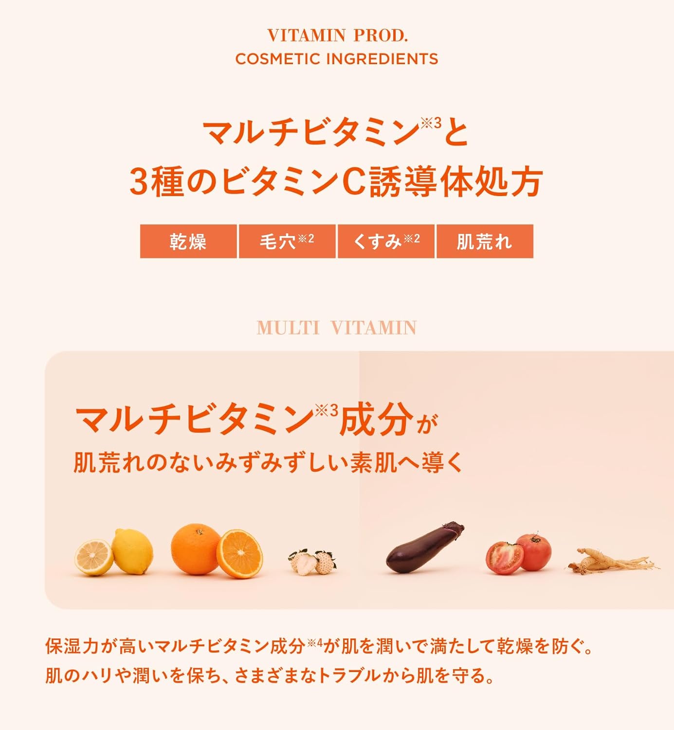 Vitamin Plod Moisturizing Skin Milk, Emulsion, 10.1 fl oz (300 ml), Moisturizing, Drying, Pores, Moisturizing, Vitamin C Derivative, Vitamin C Derivative