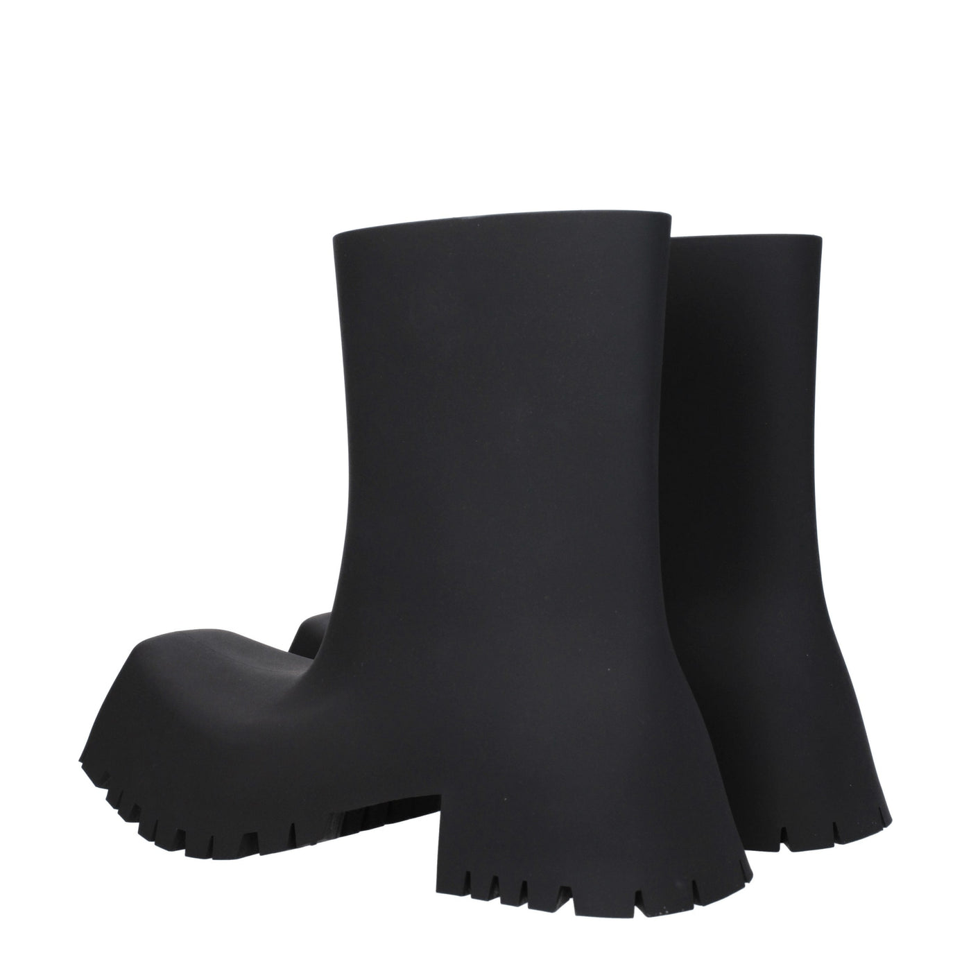 Balenciaga バレンシアガトルーパーブーツ女性ラバーブラック - Image 4
