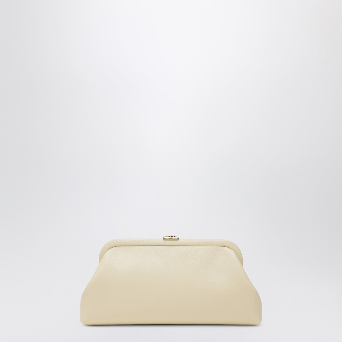 Jimmy バター色の革のジミーチュースカイラークラッチ - Image 4