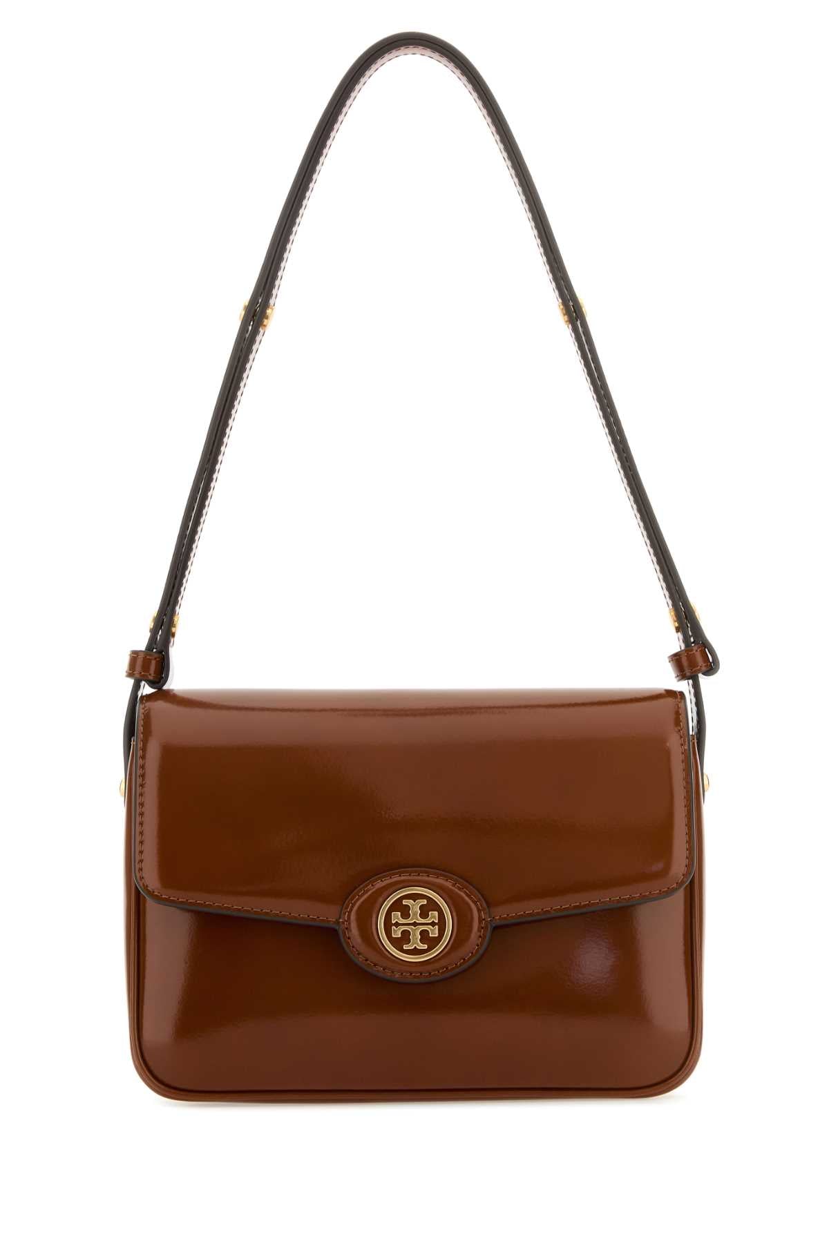 Tory Tory Burch Caramel Leather Robinsonショルダーバッグ - Image 4
