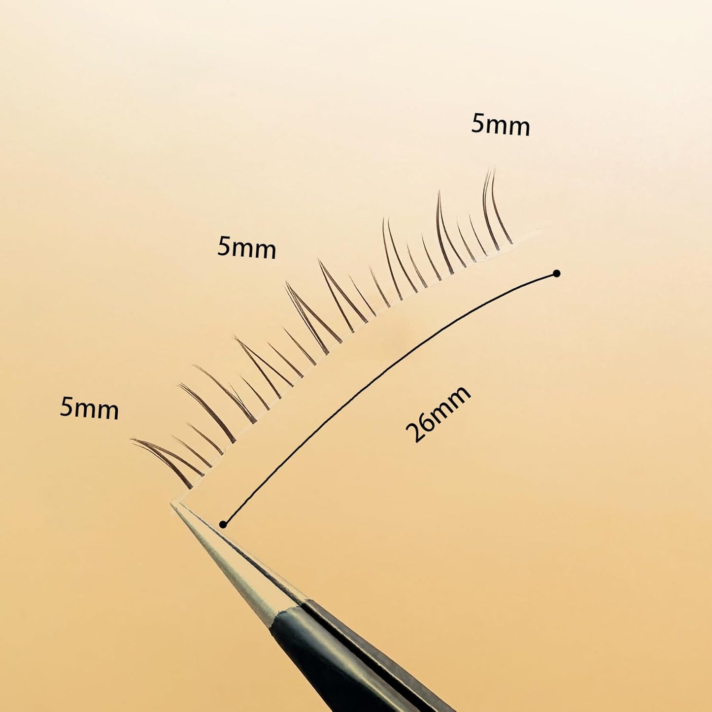 Lower Eyelashes False Eyelashes Transparent Axis False Eyelashes Natural Lower Eyelashes Lower Eyelashes High Quality Fiber Manual 5 Pairs X13