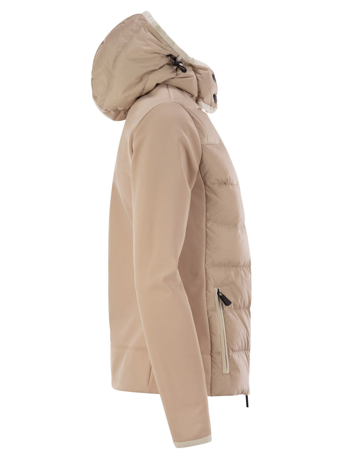 Moncler モンクラーグレノブルパッド入りスウェットシャツとフードとジップ - Image 4