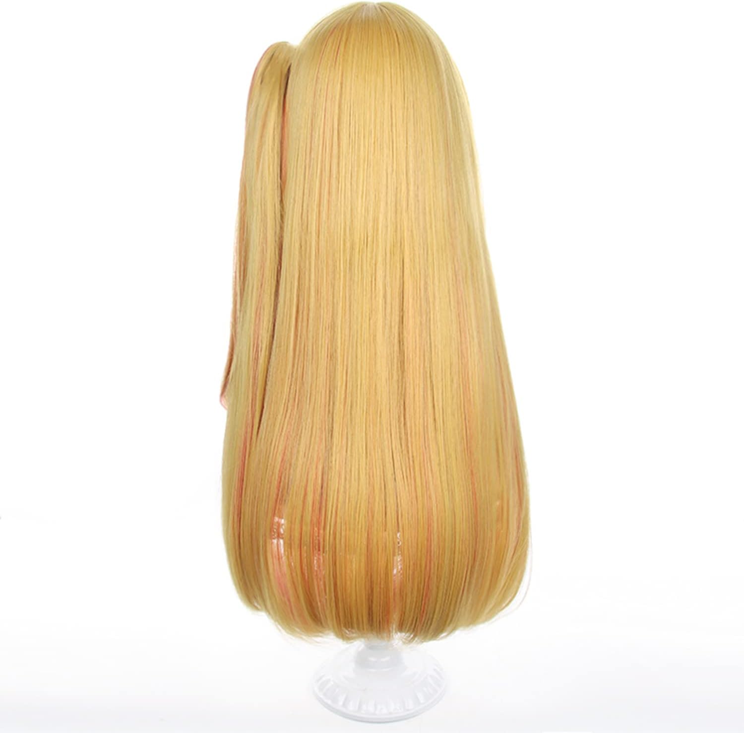 LVMEY Ruby Hoshino Cosplay Wig, Disguise, Heat Resistant Wig, Cosplay Costume, Accessory for Cosplay, Includes Wig Net, Comic Event, Halloween, Christmas, Cultural Festivals, Festivals, School