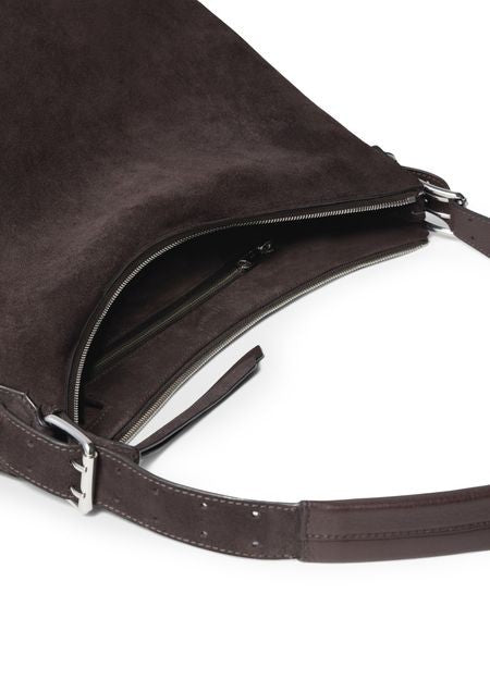 LEMAIRE Belted hobo bag in suede - Image 4