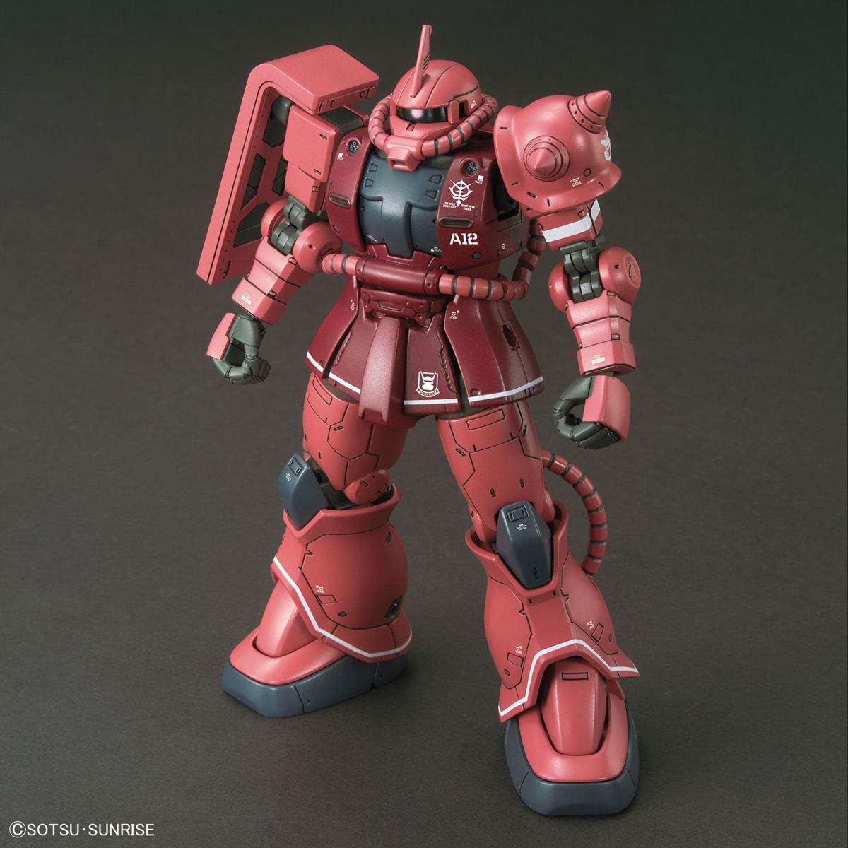 HG 機動戦士ガンダム THE ORIGIN シャア専用ザクII 赤い彗星Ver. 1/144スケール 色分け済みプラモデル