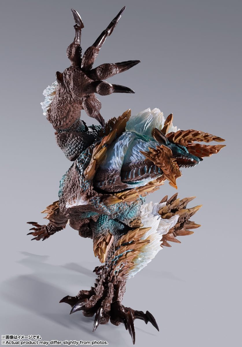 S.H. MonsterArts Monster Hunter Jinooga -20th Anniversary Edition, Approx. 11.2 inches (285 mm), PVC & ABS, Pre-painted Action Figure