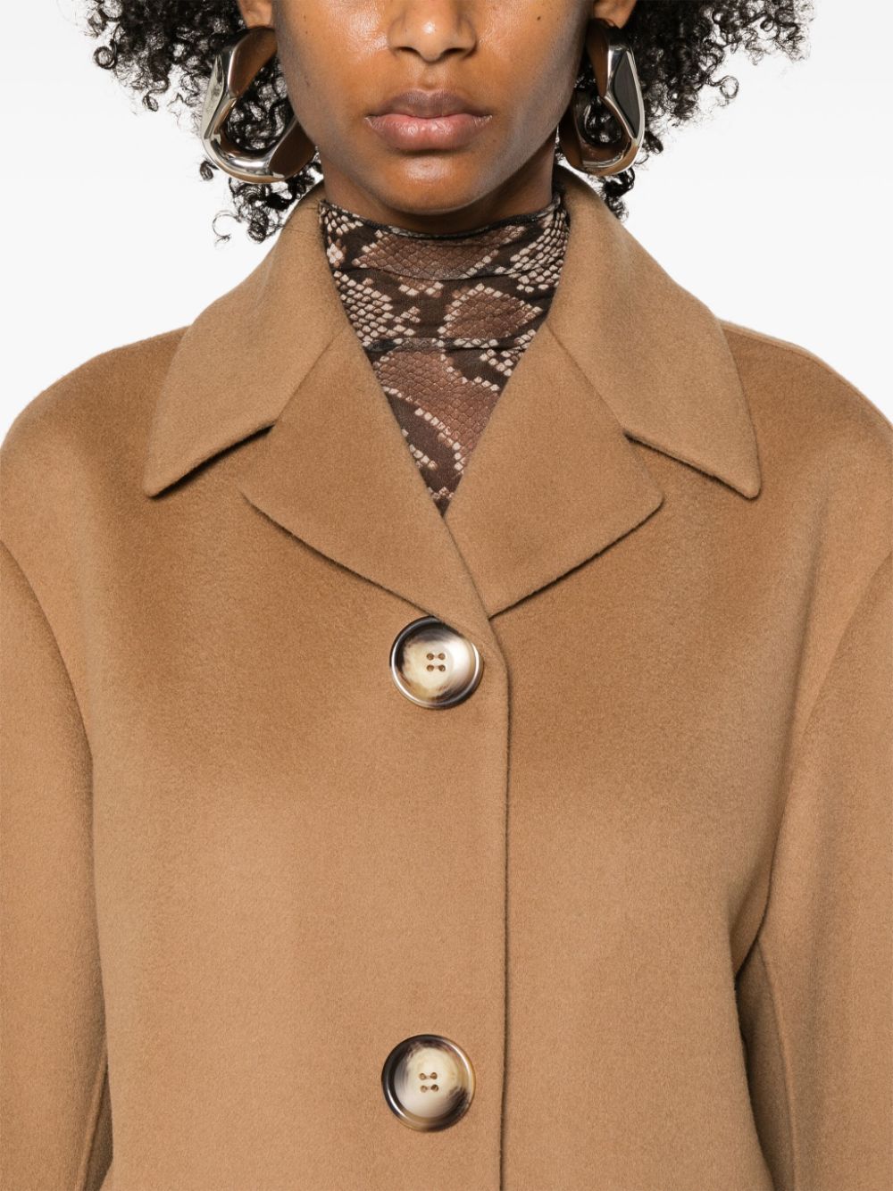 Sportmax SportMax Pre Wool Midi Coat - Image 4