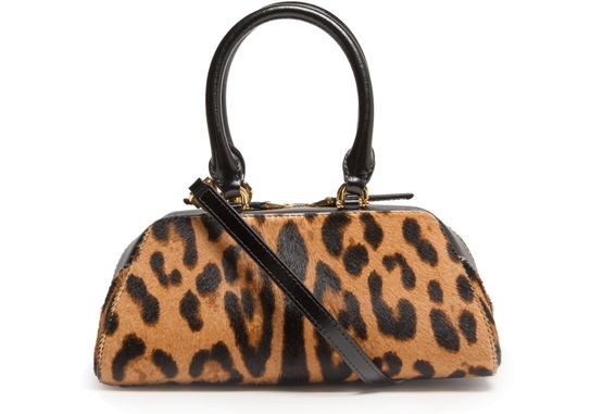 GIVENCHY Mini Antigona East-West bag in leather with leopard print - Image 4