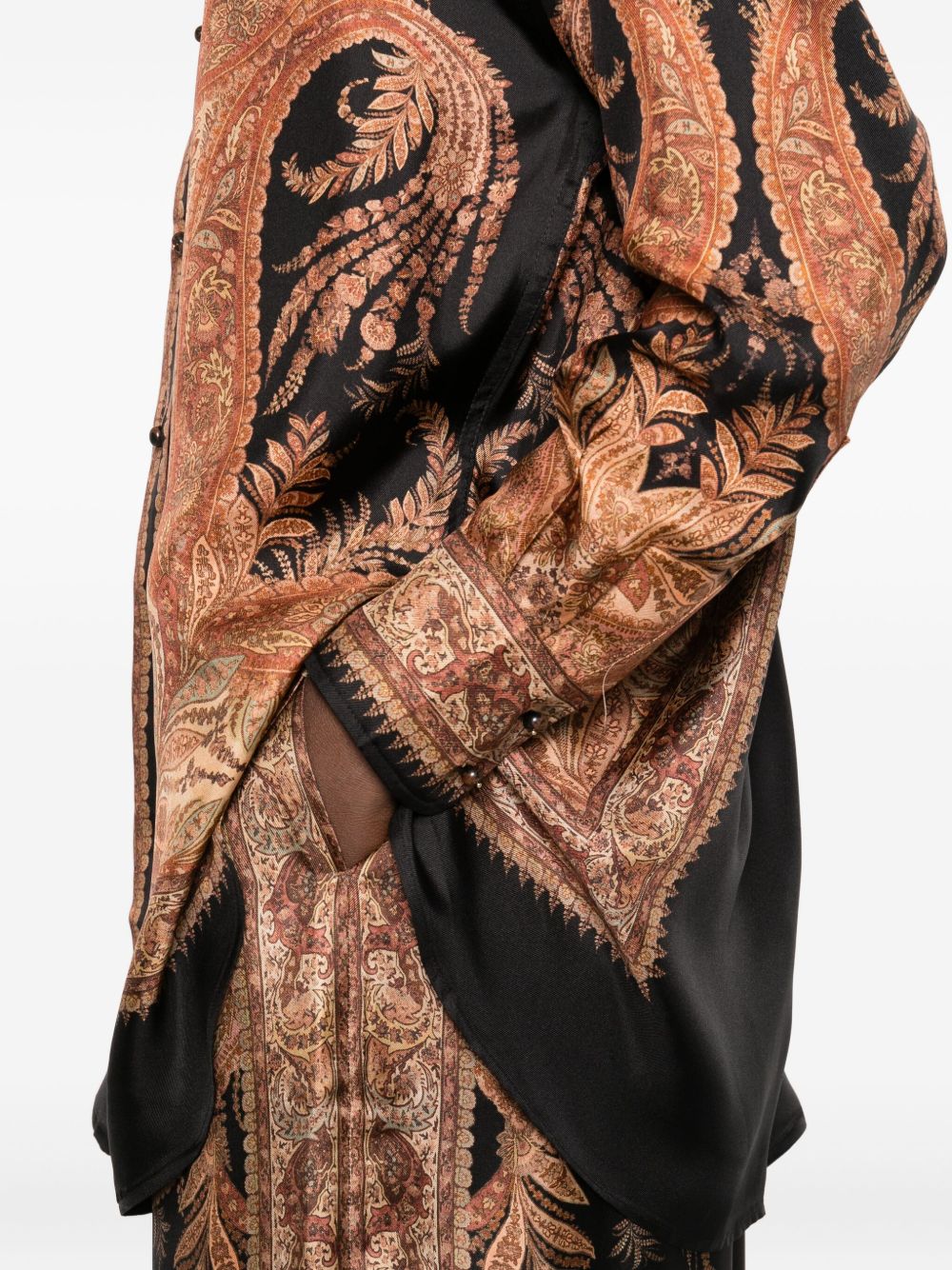 Zimmermann Zimmermann催眠シルクシャツ - Image 4