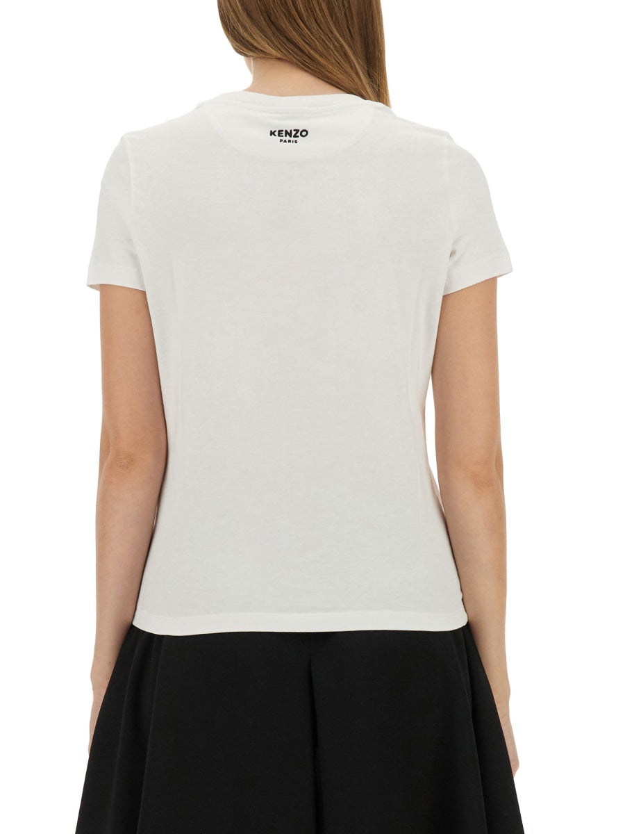 Kenzo Kenzo "Boke Flower" Cotton Tシャツ - Image 4