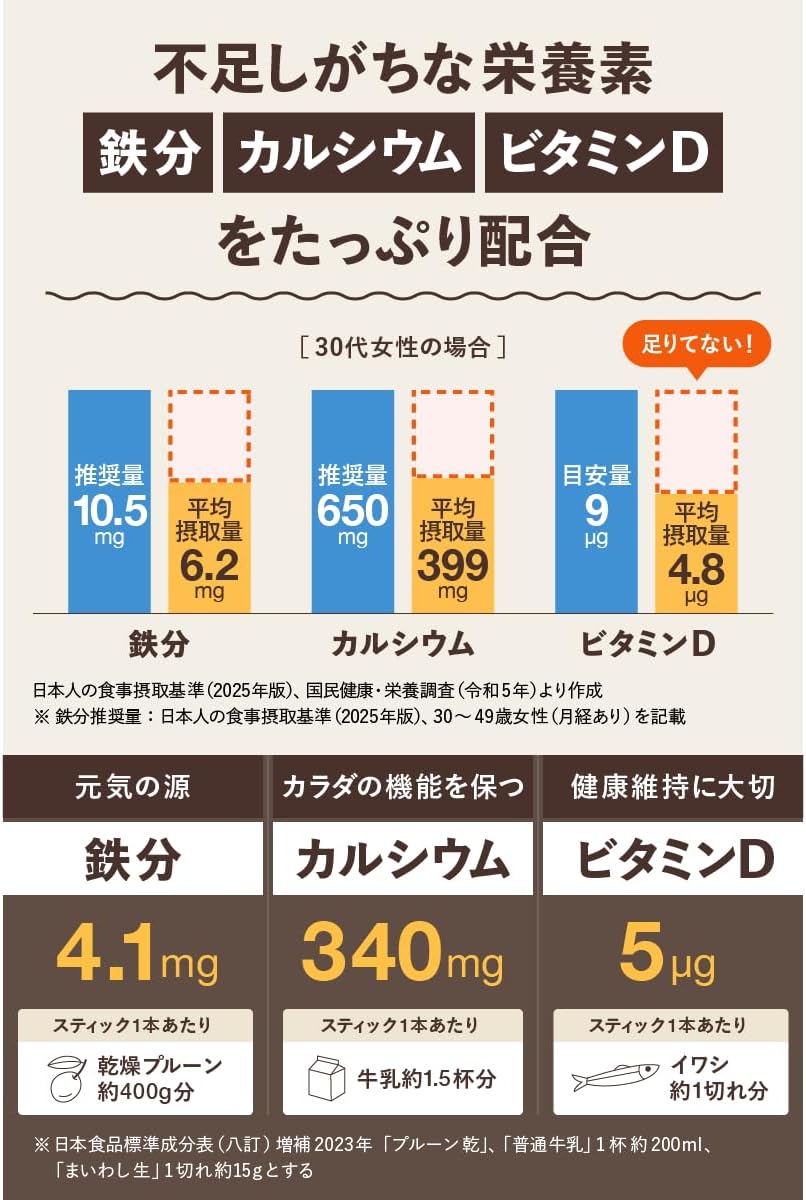 AGF Blendy Stick, Tanitaka Café Supervision, Comforting Café au Lait, Caffeine-Free, 25 Sticks, Stick Coffee, [Protein]