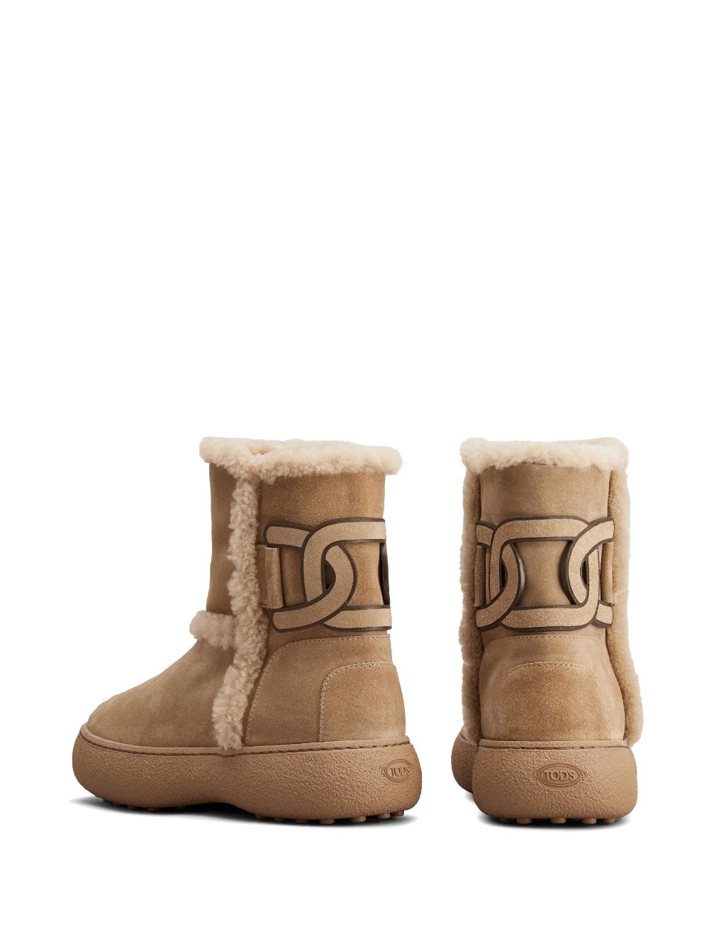 Tods トッド 'S スエードレザーブーツ - Image 4