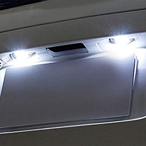 Car LED License Lamp 36 LED White License Plate Light Genuine Replacement Light Exterior Rear Custom Parts License Plate Light for Honda