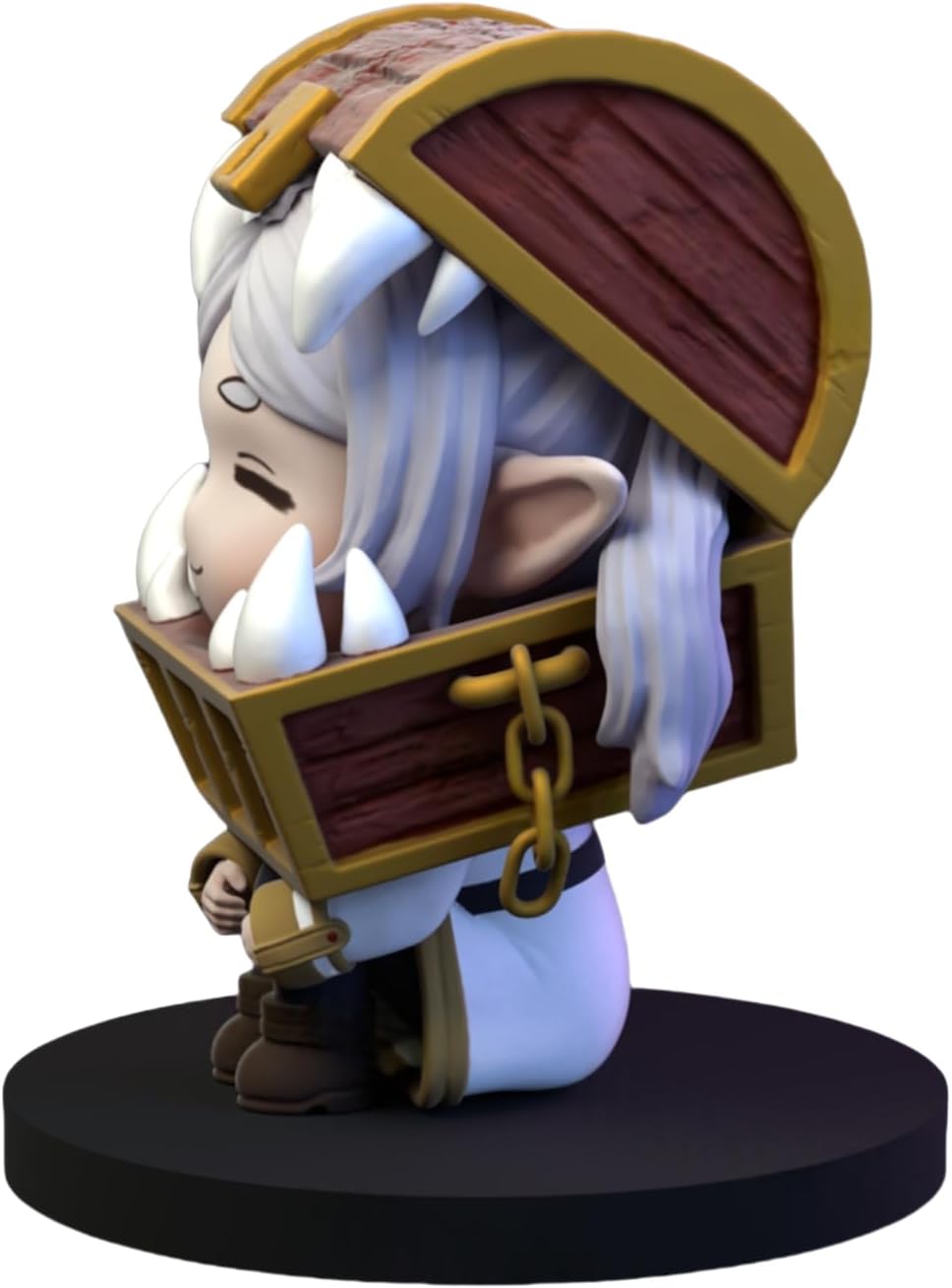 CHIASA Nendoroid Funeral Freelen Model, PVC & ABS, 3.7 inches (94 mm), Painted Goods, For Fans, Collection, Birthday Gift, Removable Figure