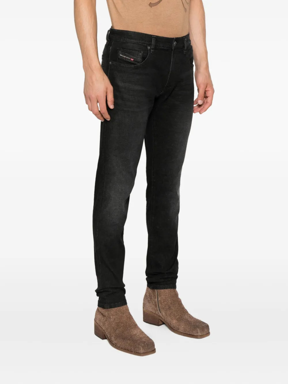 Diesel ロゴプラーク付きのディーゼルジーンズ - Image 4