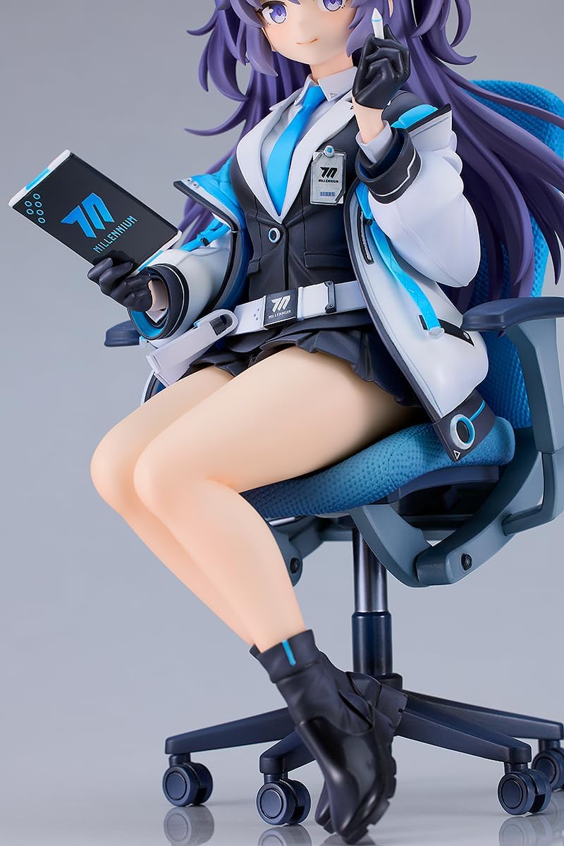 Blue Archive Yuuka, Accounting Daily Life, 1/7 Scale, Plastic, Pre-painted Complete Figure
