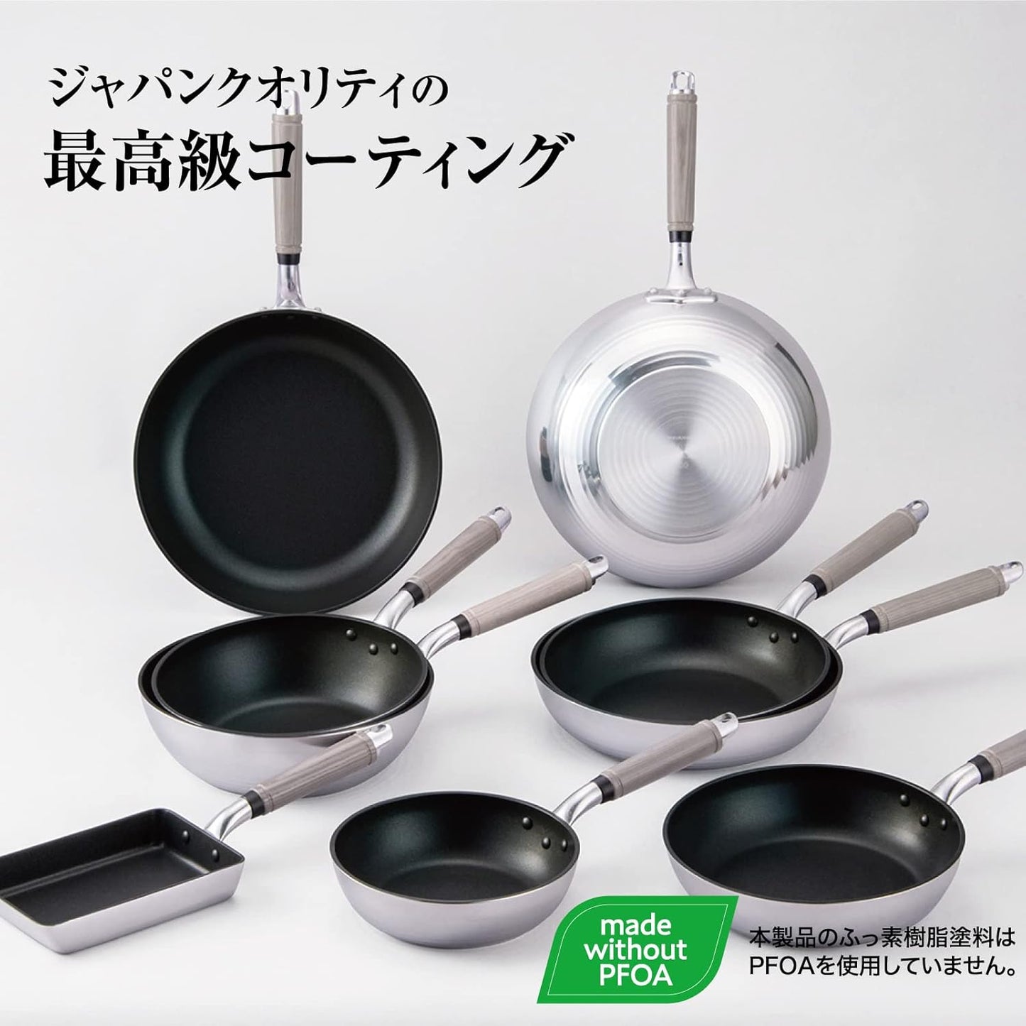 Hokuriku Aluminum Fry Pan, 11.0 inches (28 cm), Lightweight, Aluminum, Gas Fire, Made in Japan, Deep, Lightest in Series, Uniform Heating Throughout, Time-saving Frying Pan, Durable, Frying Pan Made